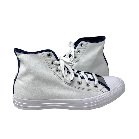 Converse Ctas High For Men Sneakers Skate Casual White Canvas Custom 152620C-WGB - Picture 7 of 12